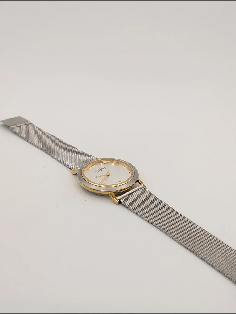 Skagen Two-Tone Mesh Bracelet Watch - Silver & Gold
